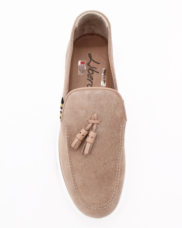 Лоферы из нубука CLAYS